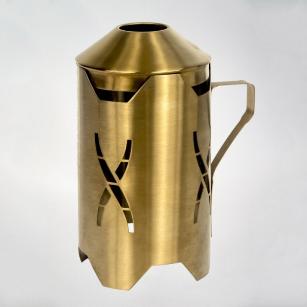 Колпак HOOB Windcover золотой для кальяна в Донецке
