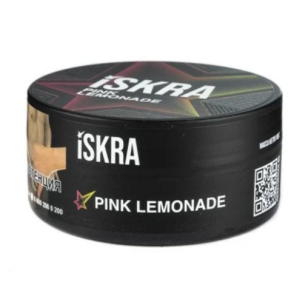 Табак Iskra Pink Lemonade (Малиновый лимонад) 100 гр в Донецке