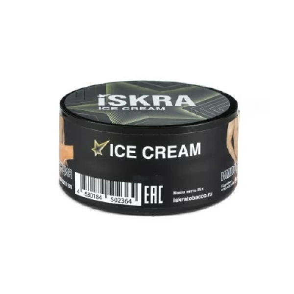 Табак Iskra Ice Cream (Сливочное мороженое) 25 гр в Донецке