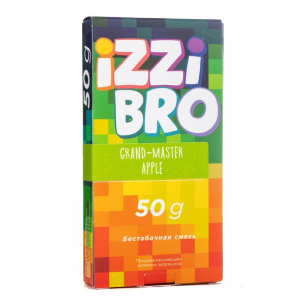 Смесь IZZIBRO GRAND master Apple (Ледяное Зеленое Яблоко) 50 гр в Донецке