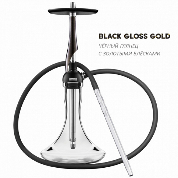 Кальян Koress K1T Black Gloss Gold в Донецке