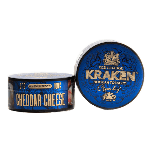 Табак Kraken Medium Seco Cheddar Cheese (Сыр Чеддер) 100 гр в Донецке