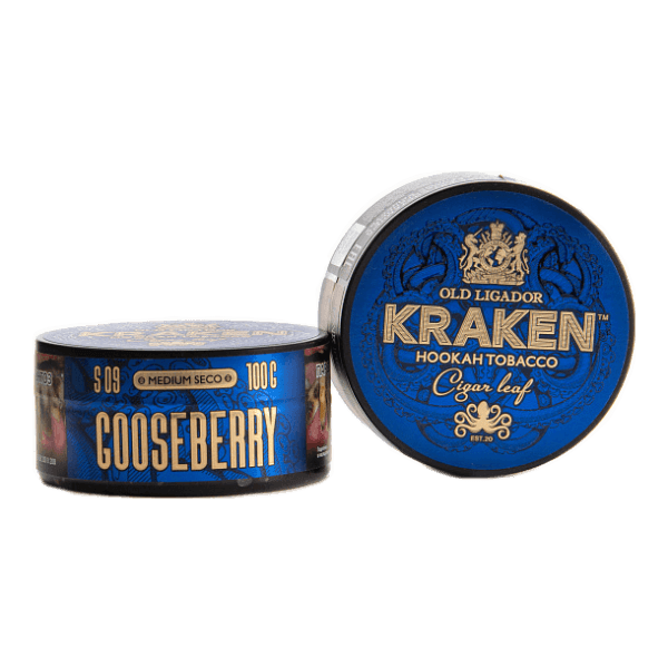 Табак Kraken Medium Seco Goozeberry (Крыжовник) 100 гр в Донецке