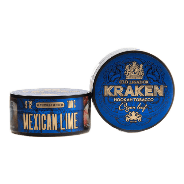 Табак Kraken Medium Seco Mexican lime (Мексиканский лайм) 100 гр в Донецке
