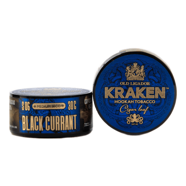 Табак Kraken Medium Seco Black Currant (Черная смородина) 30 гр в Донецке