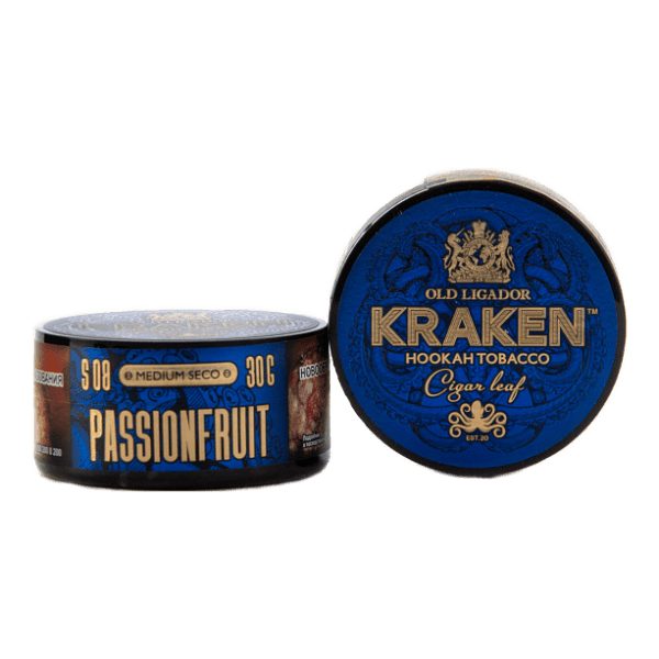 Табак Kraken Medium Seco Passion Fruit (Маракуйя) 30 гр в Донецке