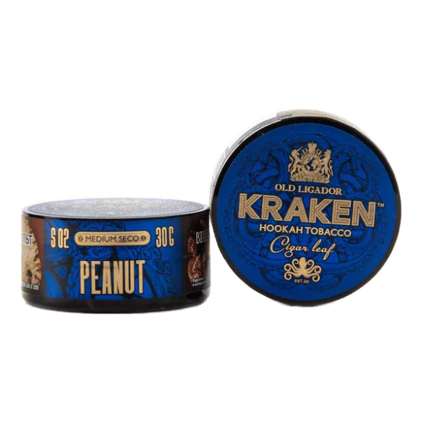 Табак Kraken Medium Seco Peanut (Арахис) 30 гр в Донецке