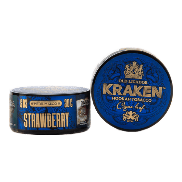 Табак Kraken Medium Seco Strawberr (Клубника) 30 гр в Донецке