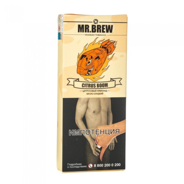 Табак Mr Brew Citrus Boom (Цитрусовый лимонад) 40 гр в Донецке