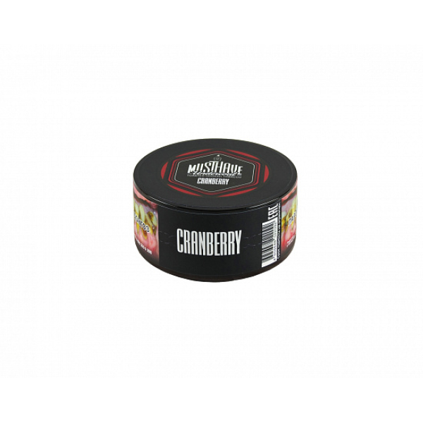 Табак MUST HAVE CRANBERRY 25 грамм в Донецке