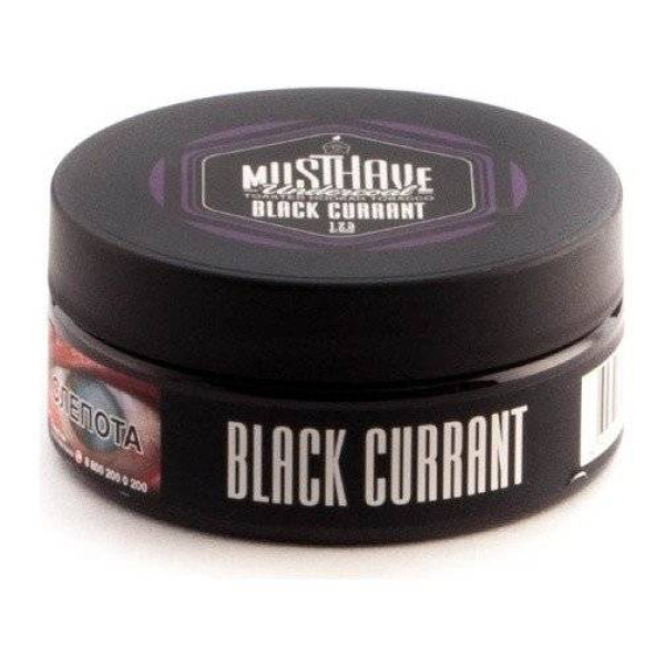 Табак Must Have Black Currant 125 грамм в Донецке