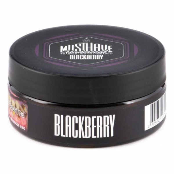 Табак Must Have Blackberry 125 грамм в Донецке