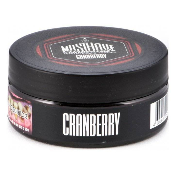 Табак Must Have Cranberry 125 грамм в Донецке