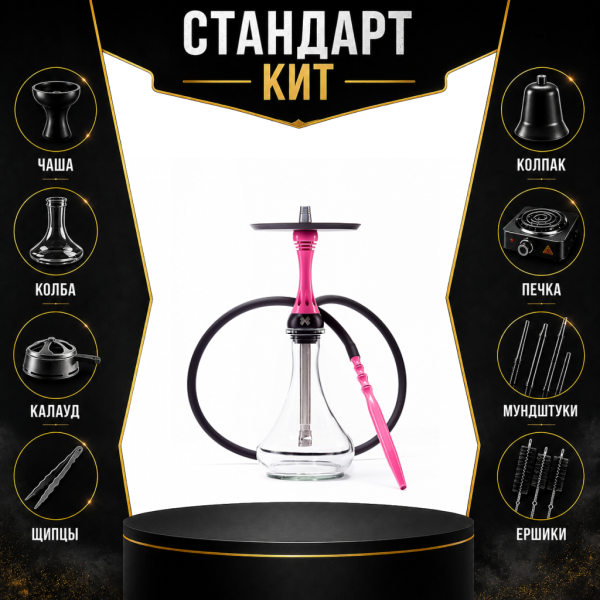 Набор с кальяном  Alpha Hookah X Rose СТАНДАРТ в Донецке