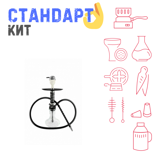 Набор с кальяном  Mamay Customs Micro Coilovers Silver СТАНДАРТ в Донецке