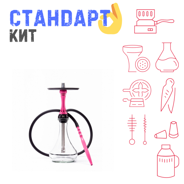 Набор с кальяном  Alpha Hookah X Rose СТАНДАРТ в Донецке