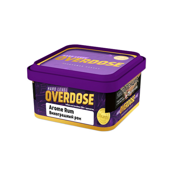 Табак OVERDOSE Aroma Rum 200 гр в Донецке