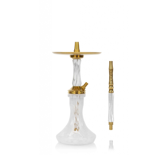 Кальян Ocean Hookah Kaif Small 2 (золотой,белый, 53 см) в Донецке