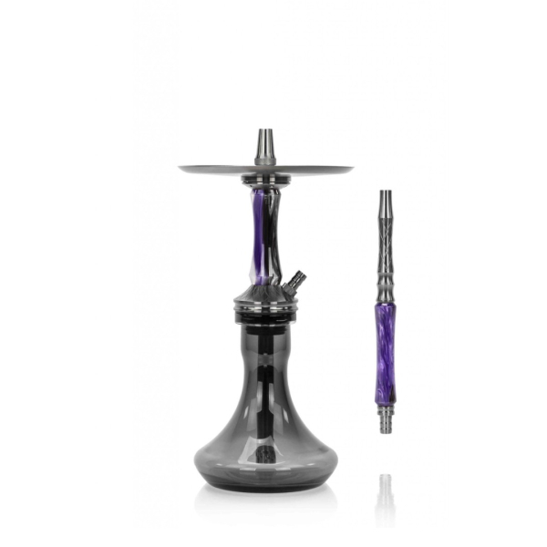 Кальян Ocean Hookah Kaif Small 2 (черный,фиолетовый, 53 см) в Донецке