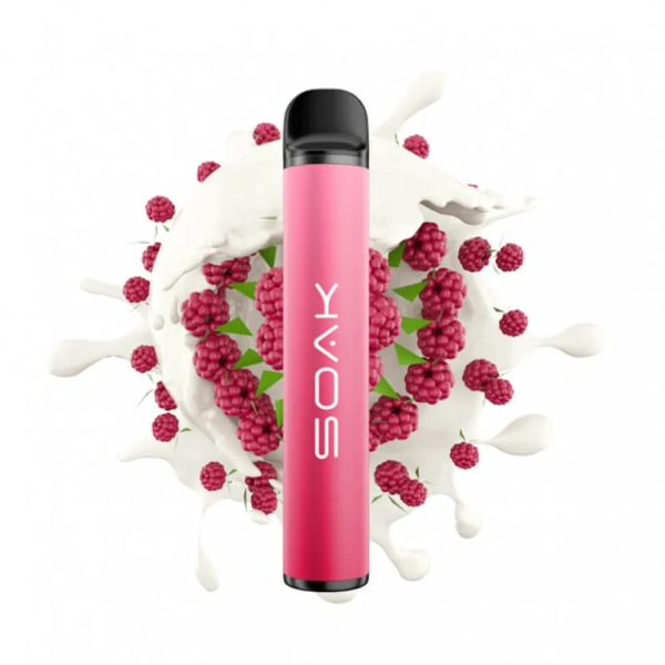 SOAK X Raspberry Yogurt (Малиновый йогурт), 1500 тяг в Донецке