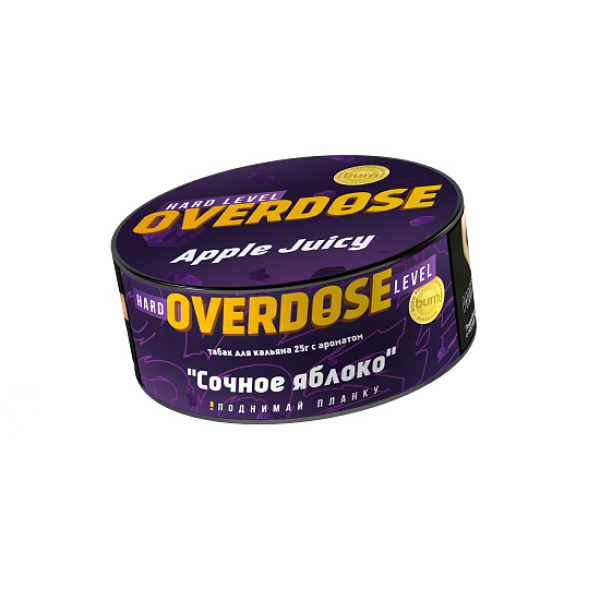 Табак OVERDOSE APPLE JUICY 25 гр в Донецке