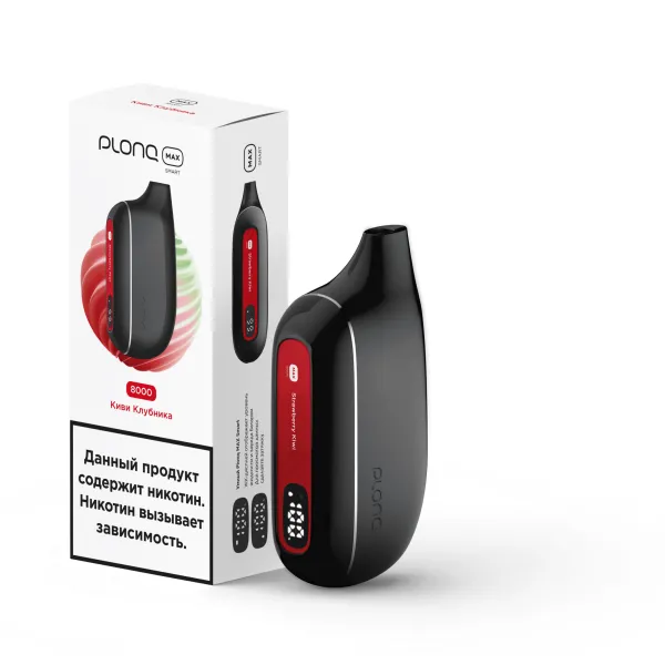 Plonq Max Smart Киви Клубника (8000 Затяжек) 20 Мг в Донецке