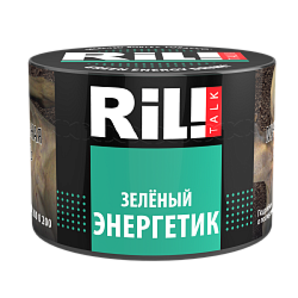Табак RIL!TALK GREEN ENERGY DRINK (ЗЕЛЕНЫЙ ЭНЕРГЕТИК) 40 гр в Донецке