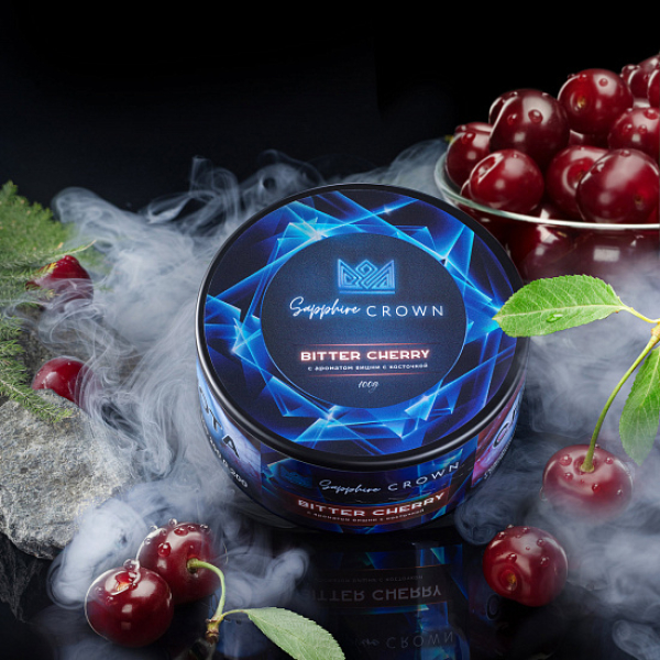 Табак Sapphire Crown Bitter cherry (Вишня) 100 гр в Донецке