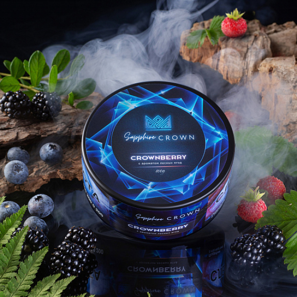 Табак Sapphire Crown Crownberry (Лесные Ягоды) 100 гр в Донецке