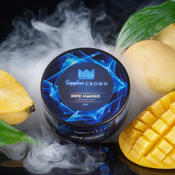 Табак Sapphire Crown Ripe Mango (Манго) 100 гр в Донецке