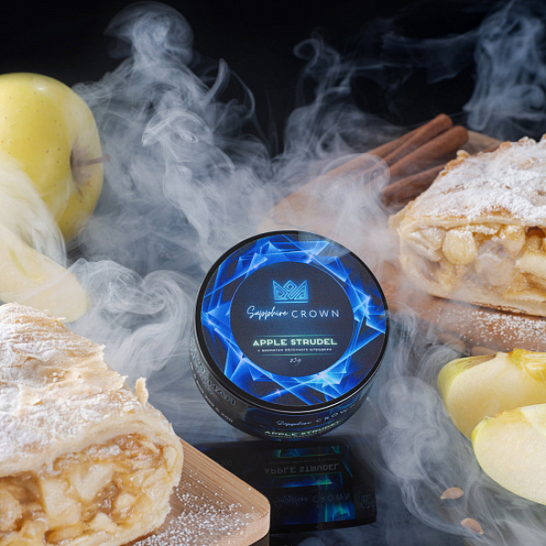 Табак Sapphire Crown Apple Strudel (Яблочный Штрудель) 25 гр в Донецке