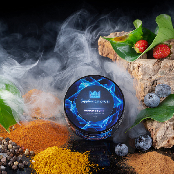 Табак Sapphire Crown Indian Stuff (Специи травянистость лесные ягоды) 25 гр в Донецке