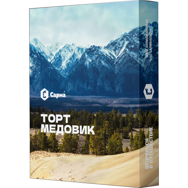 Табак Сарма Торт Медовик 25 гр в Донецке