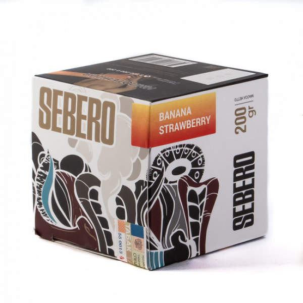 Табак SEBERO BANANA STRAWBERRY 200 грамм в Донецке