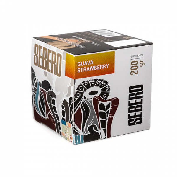 Табак SEBERO GUAVA STRAWBERRY 200 грамм в Донецке