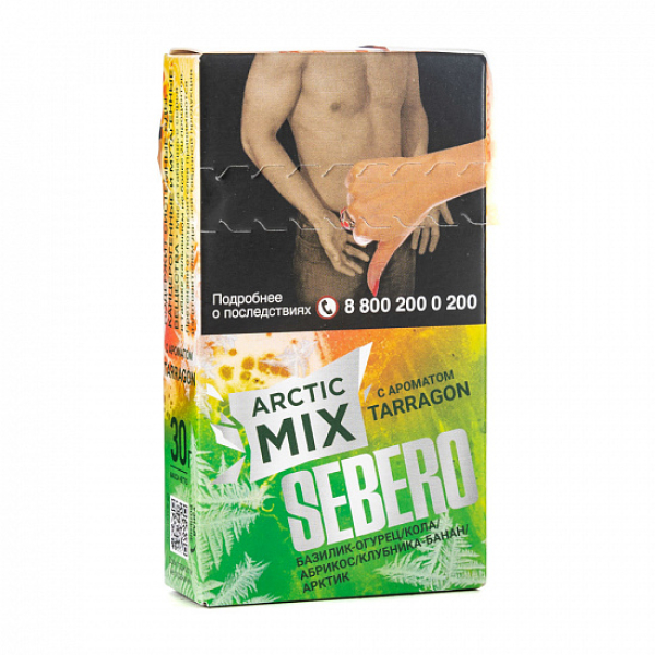 Табак SEBERO ARCTIC MIX TARRAGON 30 грамм в Донецке
