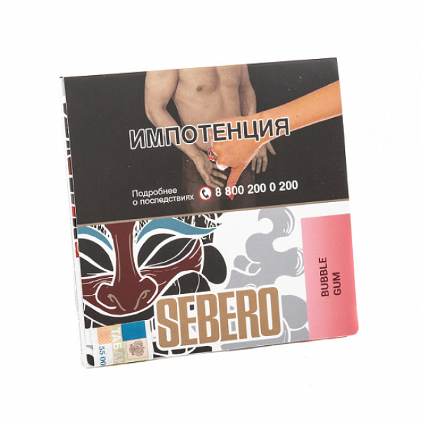 Табак SEBERO BUBBLE GUM 40 грамм в Донецке