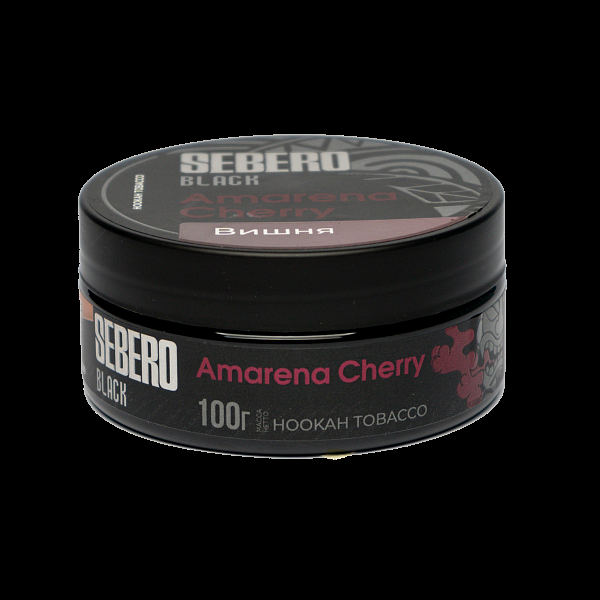 Табак SEBERO BLACK AMARENA CHERRY 100 гр в Донецке