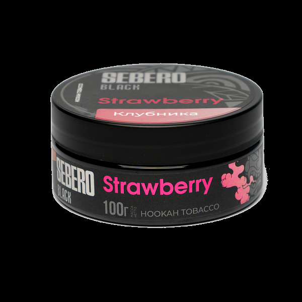 Табак SEBERO BLACK STRAWBERRY 100 гр в Донецке