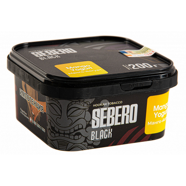 Табак SEBERO BLACK MANGO YOGURT 200 гр в Донецке