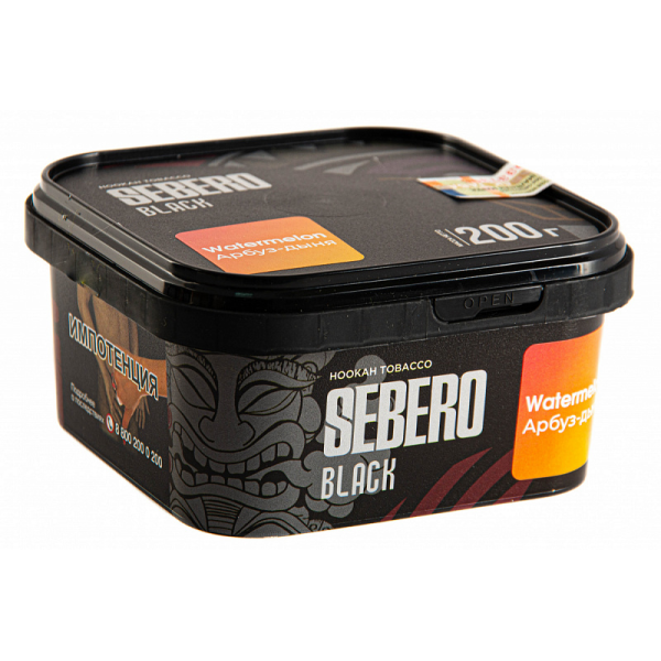Табак SEBERO BLACK WATERMELON 200 гр в Донецке