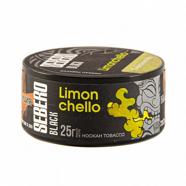 Табак SEBERO BLACK LIMONCHELLO 25 гр в Донецке