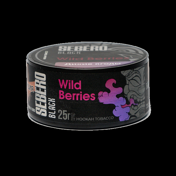 Табак SEBERO BLACK WILD BERRIES 25 гр в Донецке