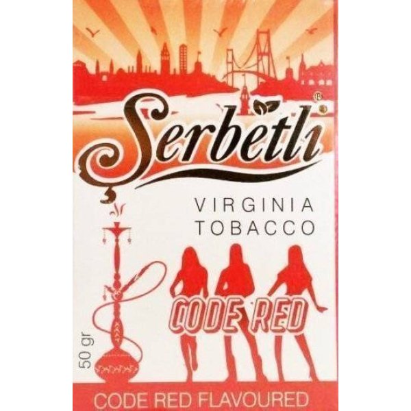 Табак Serbetli Code Red 50 грамм в Донецке
