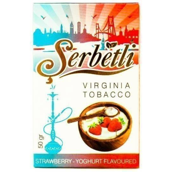 Табак Serbetli Strawberry Yoghurt 50 грамм в Донецке