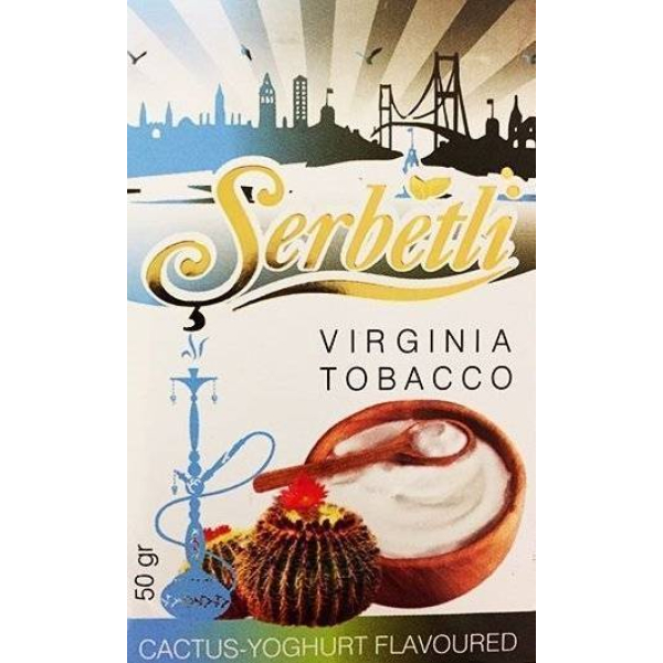 Табак Serbetli Cactus Yoghurt 50 грамм в Донецке