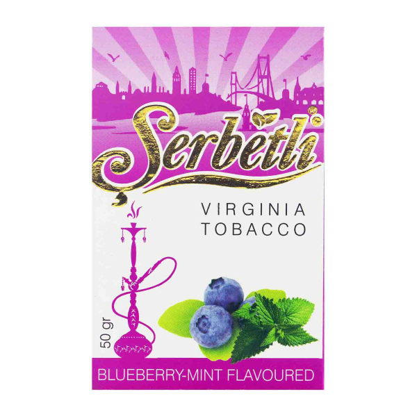 Табак Serbetli Черника с мятой 50 гр в Донецке