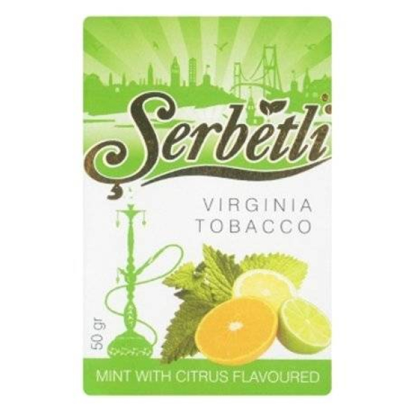 Табак Serbetli Цитрусы с мятой 50 гр в Донецке