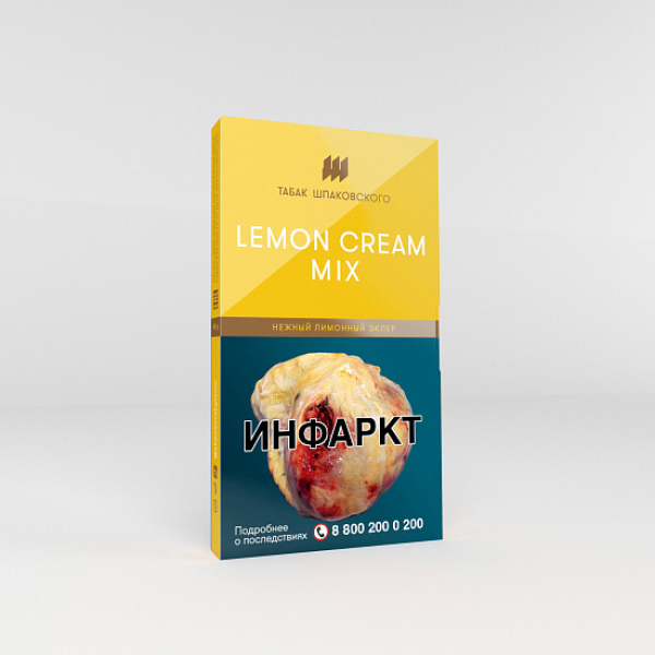 Табак Шпаковского Lemon Cream Mix (Лимонный эклер) 40 гр в Донецке