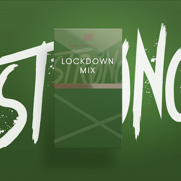 Табак Шпаковского Strong Lockdown mix (Алтайский чай) 40 гр в Донецке